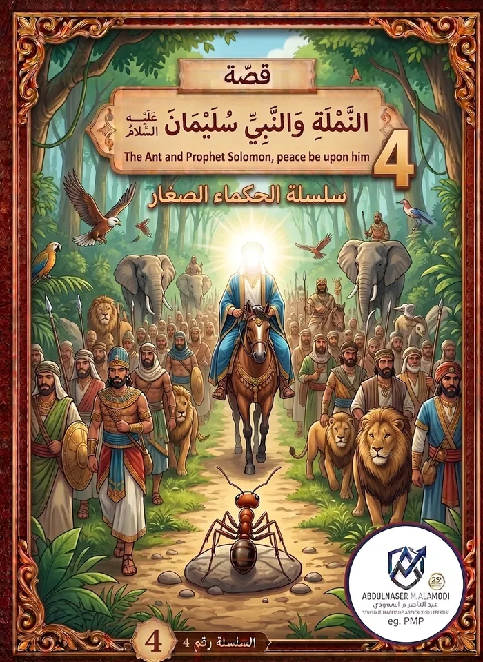 غلاف الكتاب: النملة والنبي سليمان