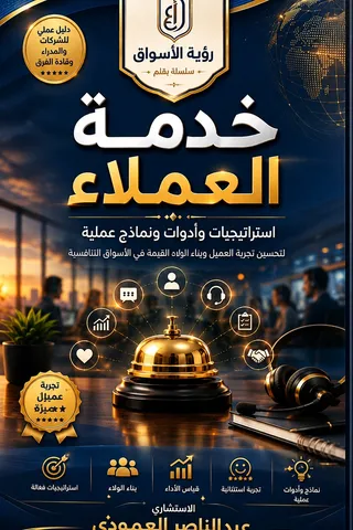 غلاف كتاب خدمة العملاء