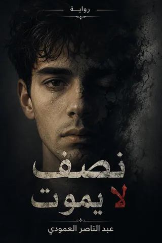 غلاف رواية نصف لا يموت